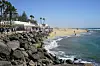 MELONERAS: Området er populært blant badegjester og ligger sør på Gran Canaria.
