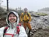 Regn på fjelltur på Gran Canaria.